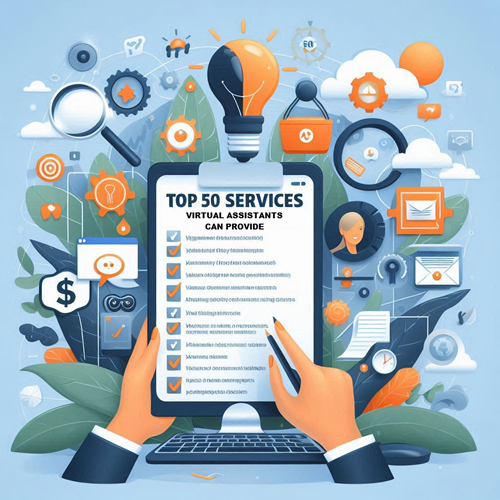 Top 50 Services a Virtual Assistant Can Provide: Descriptions, Tasks, and Pay Ranges